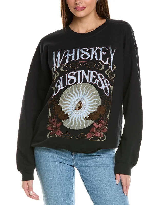 Project Social T Whiskey Business Oversized Sweatshirt