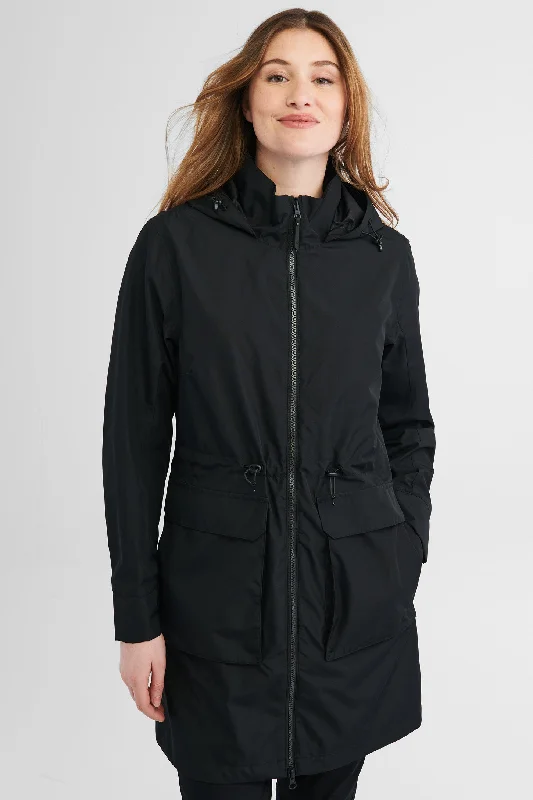 Manteau imperméable 3/4 BM - Femme