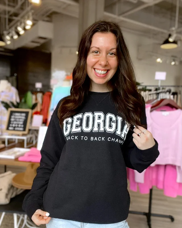 Georgia Back To Back Champs Sweatshirt