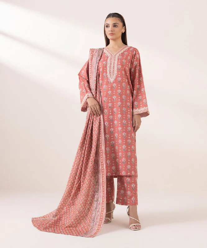 Printed Khaddar Dupatta