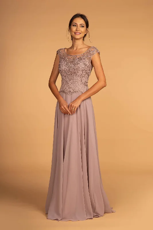 Mother of the Bride Chiffon Long Dress Prom