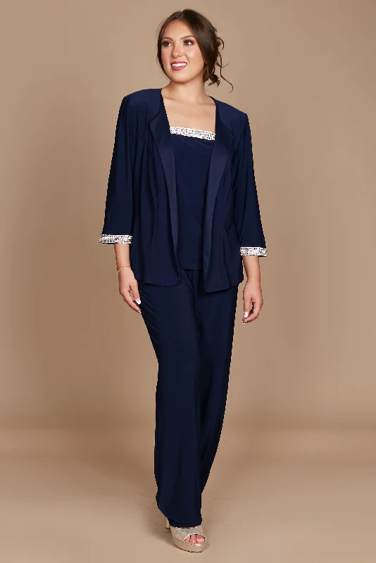 R&M Richards 7449W Formal Plus Size Pansuit