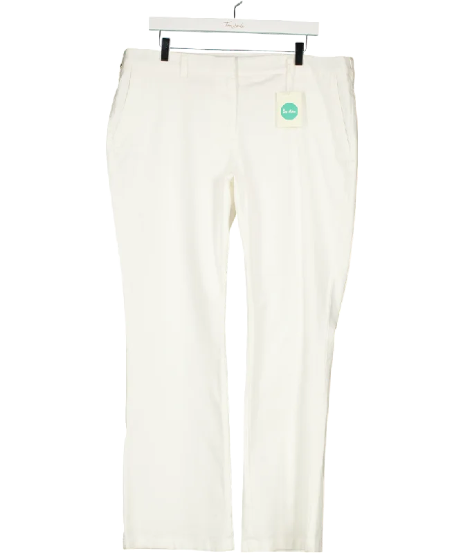 Boden White Bootleg Jeans UK 18