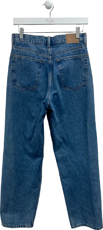 Weekday Blue Galaxy Loose Straight Leg Jeans W26