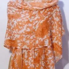 389 - Pashmina/Wool Floral Print Shawls - 28" x 80"