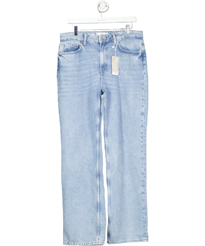 MANGO Blue Matilda Medium Rise Jeans UK 14