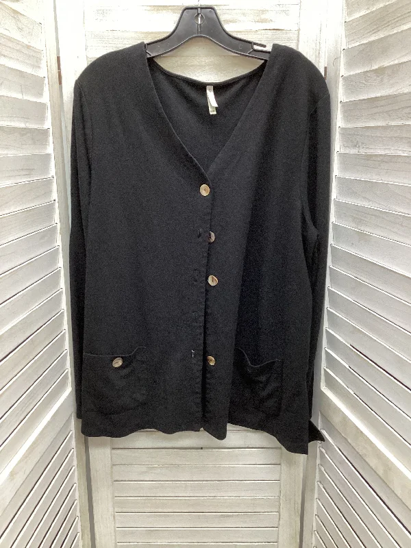 Cardigan By White Stag In Black, Size: Xl