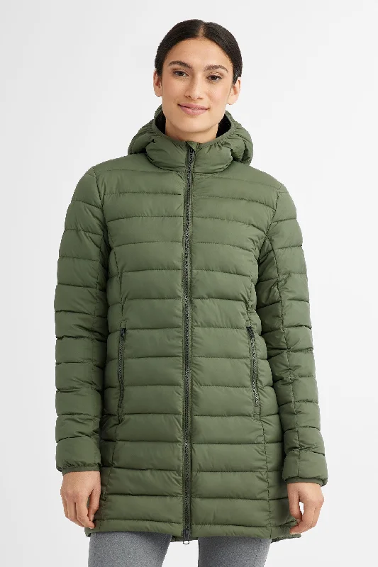 Manteau matelassé compressible 3/4 - Femme