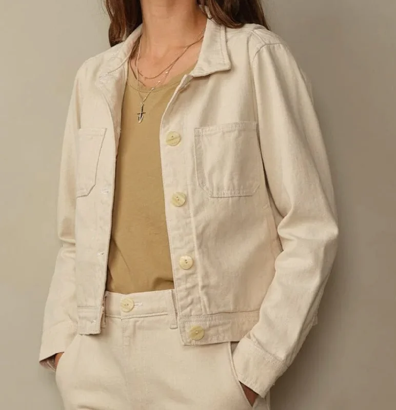 Women's Cody Recycled Cotton Jacket, Canvas