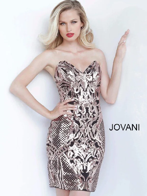 Jovani 8005 Short Cocktail Prom Dress