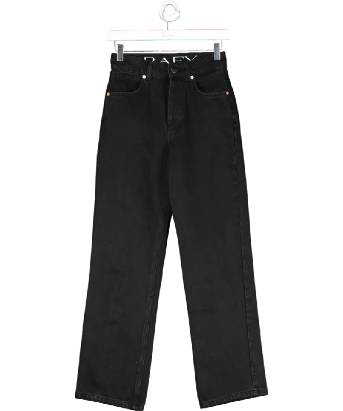 Raey Black Straight Leg Jeans W25