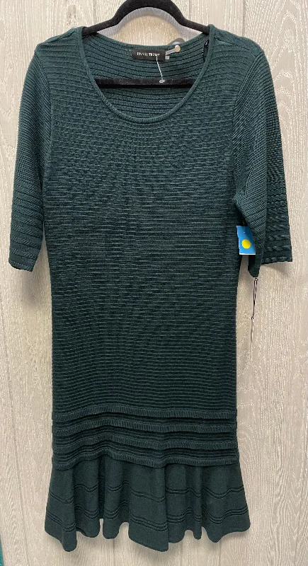 Dress Sweater By Ivanka Trump In Green, Size: L