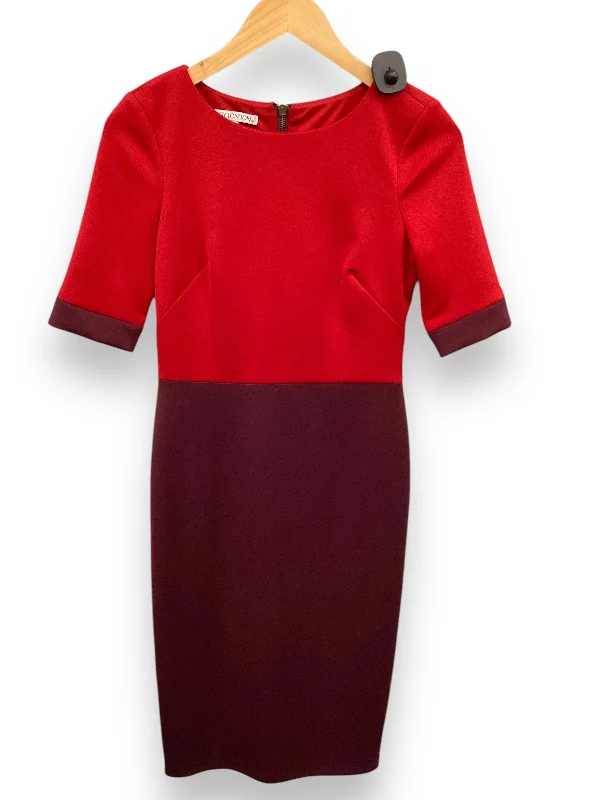 Dress Work By Maggy London In Red, Size: Xs