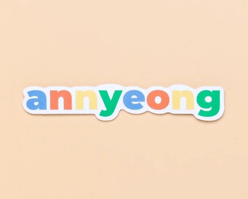 Annyeong Sticker