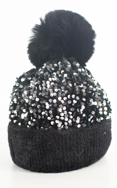 Hat | Sparkle | Black