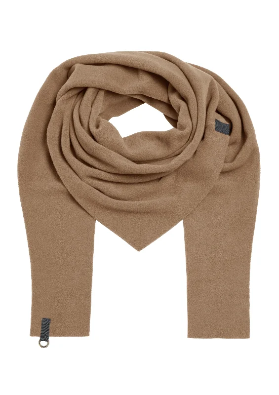 TRIANGLE SCARF - 4051 - CAMEL