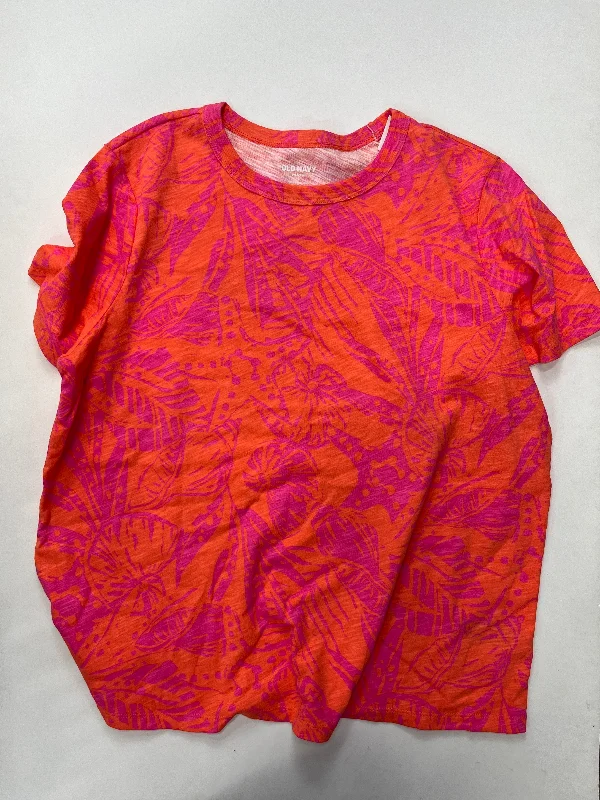 Pink Top Short Sleeve Old Navy, Size L